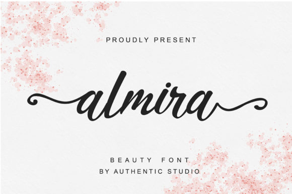 Almira: A Script Font for Consistent Small Business Branding