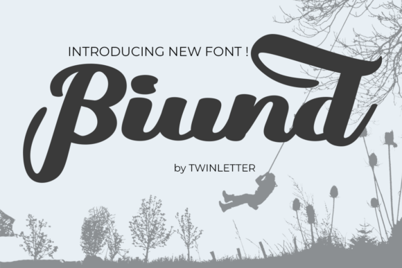 Biund: The Premium Script Font for Scroll-Stopping Brand Content