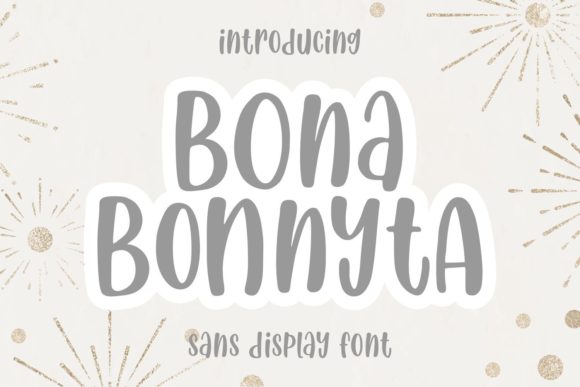 Bona Bonnyta: The Relaxed Script Font for Editorial Design