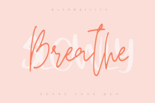 Breathe Slowly: A Quirky Script Font for Modern Brand Identity