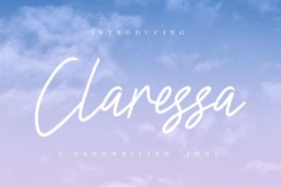 Claressa: A Timeless Script Font for Editorial Design