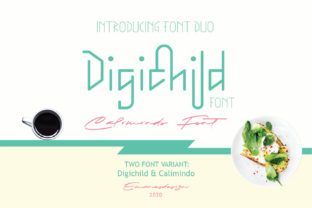 Digichild Duo: The Playful Script Font for Scroll-Stopping Campaigns