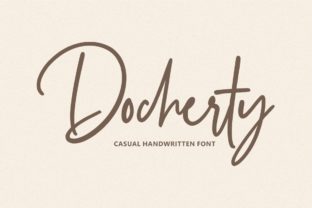Docherty: The Friendly Script Typeface for Smarter Campaigns