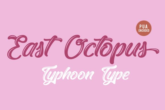 East Octopus Script Font: Elevate Handmade Product Branding