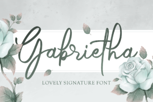 Gabrietha: A Premium Script Font for Authentic Brand Identity