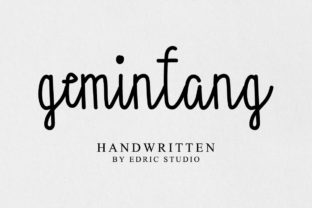 Gemintang: The Playful Script Typeface for Standout Editorial Design