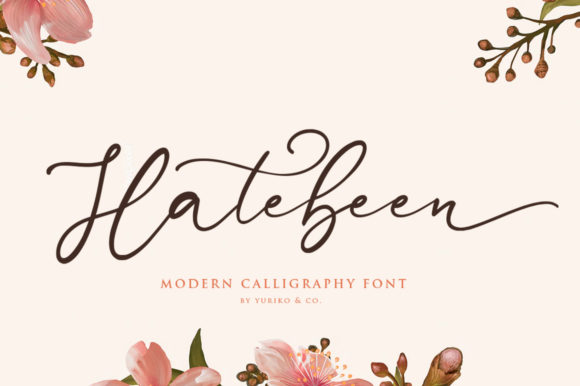 Hatebeen Script Font: Elevate Your Handmade Brand Identity