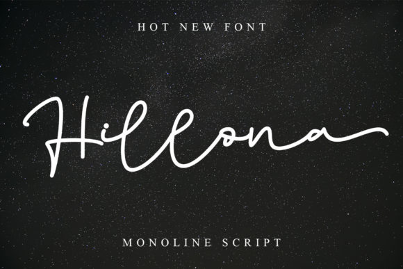 Hillona: The Modern Script Font for Scroll-Stopping Social Media Graphics