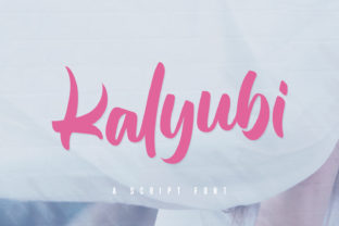 Kalyubi: A Warm Script Font for Charming Brand Identities