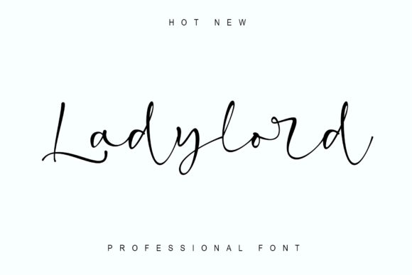 Ladylord: A Script Font for Elegant Web Design