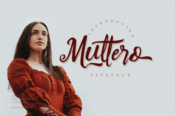 Muttero: A Premium Script Font for Authentic Small Business Branding