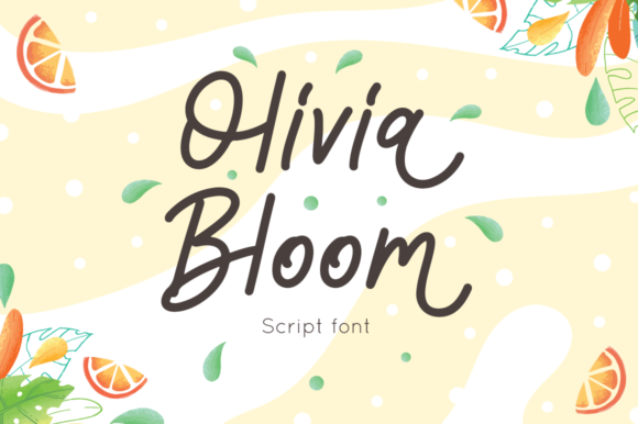 Olivia Bloom: Elevating Web Design with Delicate Script Typography