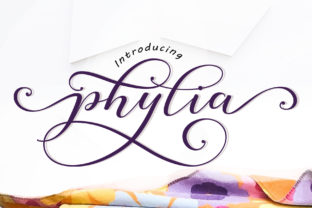Phylia: A Handwritten Script Font for Authentic Brand Identity