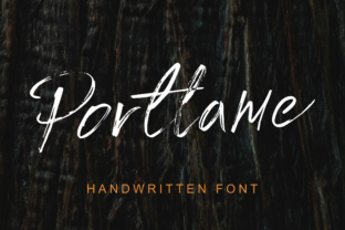 Portlame Script Font: A Modern Typeface for Web Design