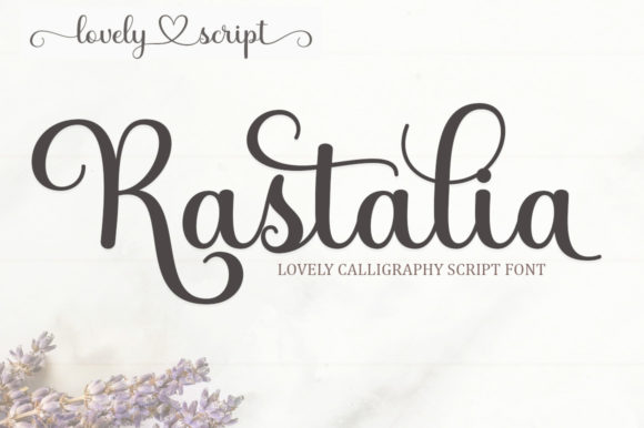 Rastalia: A Dazzling Script Font for Polished Brand Identity