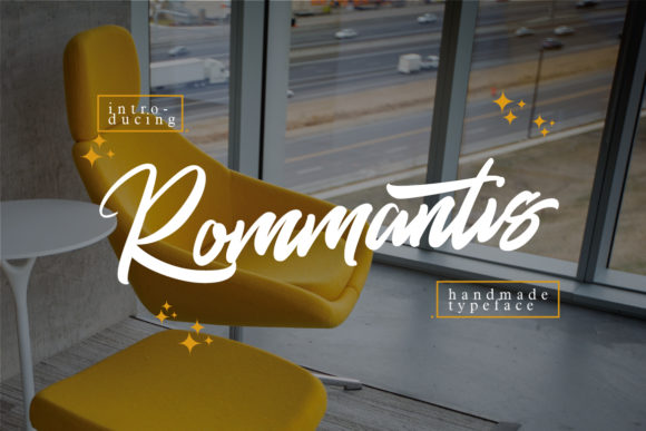 Rommantis: The Flowing Script Font for Handmade Brands