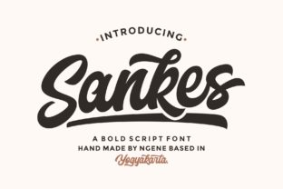 Sankes: A Script Typeface That Elevates Editorial Design