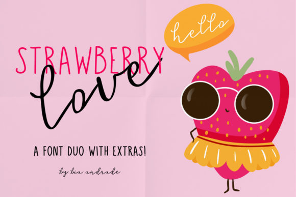 Strawberry Love: The Perfect Typeface for Small Business Branding