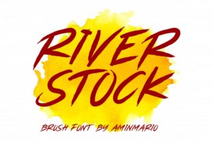 Why Riverstock Is the Perfect Script Font for Editorial Design