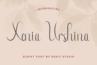 Why Xenia Urshina Became My Go-To Script Font for Editorial Design