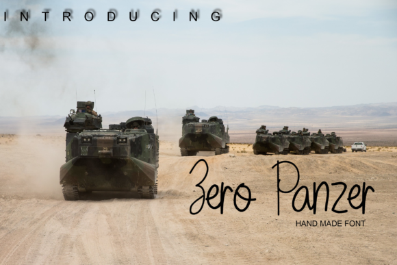 Zero Panzer: The Handwritten Typeface That Elevates Campaign Creativity
